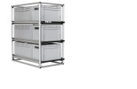 Auszugssystem Lightweight 600 -1200 mm